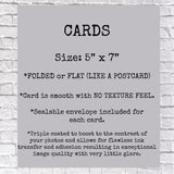 Personalized Horror Card – Custom 5x7 Birthday Greeting With Creepy Slasher Design