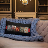 Firefighter Name Letter Art Pillow