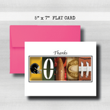Football Coach Thank You Card~ Cards ~  Cards