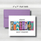 Corporate Personalized Birthday Card ~ Flat Cards ~Dentist Doctor