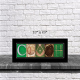 Baseball Coach Team Black Background