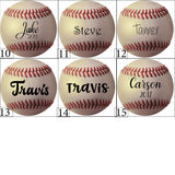 Baseball Christmas Ornament Metal