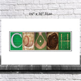 Baseball Coach Team White Background