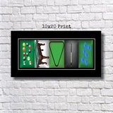 Billiards Letter Art