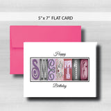 Sweet 16 Birthday Card ~  Cards ~ Lavender, Pink & Silver