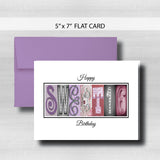 Sweet 16 Birthday Card ~  Cards ~ Lavender, Pink & Silver