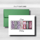 Sweet 16 Birthday Card ~  Cards ~ Lavender, Pink & Silver
