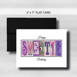 Sweet 16 Birthday Card ~  Cards ~ Pink & Lavender