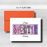 Sweet 16 Birthday Card ~  Cards ~ Pink & Lavender