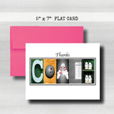 Bowling Coach Thank You Card ~  Cards
