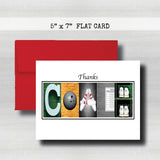 Bowling Coach Thank You Card ~  Cards