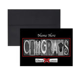 Personalized Graduation Card – Custom Grad Card With School Colors & Quality Cardstock