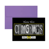 Personalized Graduation Card – Custom Grad Card With School Colors & Quality Cardstock