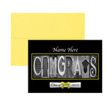 Personalized Graduation Card – Custom Grad Card With School Colors & Quality Cardstock