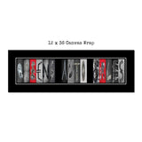 Car Part  Letter Art