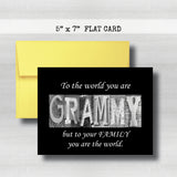 Grammy Card - Happy Mother's Day Card~ Cards ~ Flat Cards