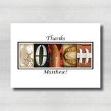 Football with Helmet Coach Thanks