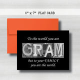 Gram Card - Happy Mother's Day Card~ Cards ~ Flat Cards