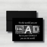 Regular Fathers Day Card~ Cards ~ Flat Cards ~ 5" x 7"