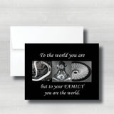 Motorcycle Fathers Day Card~ Cards ~ Flat Cards ~ 5" x 7"