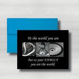 Motorcycle Fathers Day Card~ Cards ~ Flat Cards ~ 5" x 7"