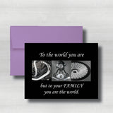 Motorcycle Fathers Day Card~ Cards ~ Flat Cards ~ 5" x 7"