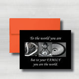 Motorcycle Fathers Day Card~ Cards ~ Flat Cards ~ 5" x 7"