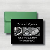Motorcycle Fathers Day Card~ Cards ~ Flat Cards ~ 5" x 7"