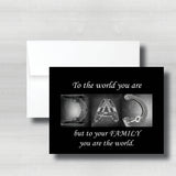 Police Fathers Day Card~ Cards ~ Flat Cards ~ 5" x 7"