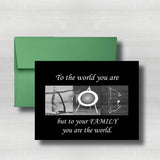 Hunting Fathers Day Card~ Cards ~ Flat Cards ~ 5" x 7"