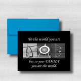 Hunting Fathers Day Card~ Cards ~ Flat Cards ~ 5" x 7"