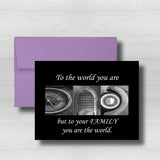 Car parts Fathers Day Card~ Cards ~ Flat Cards ~ 5" x 7"