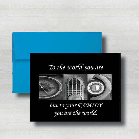 Car parts Fathers Day Card~ Cards ~ Flat Cards ~ 5