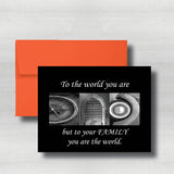Car parts Fathers Day Card~ Cards ~ Flat Cards ~ 5" x 7"