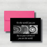 Car parts Fathers Day Card~ Cards ~ Flat Cards ~ 5" x 7"