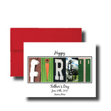 Happy First Father's Day Football