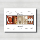 Football with Red C Coach Thanks