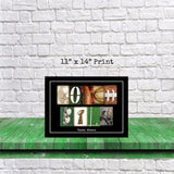 Football Coach Letter Art