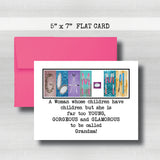 Glam-ma- Mother's Day Card~ Cards ~ Flat Cards