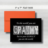 Grammy Card - Happy Mother's Day Card~ Cards ~ Flat Cards