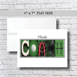 Golf Coach Thank You Card ~Cards~  Cards