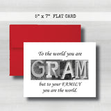 Gram Card - Happy Mother's Day Card~ Cards ~ Flat Cards
