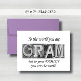 Gram Card - Happy Mother's Day Card~ Cards ~ Flat Cards
