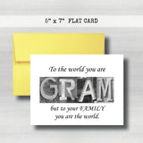 Gram Card - Happy Mother's Day Card~ Cards ~ Flat Cards