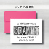 Grammy Card - Happy Mother's Day Card~ Cards ~ Flat Cards