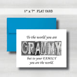 Grammy Card - Happy Mother's Day Card~ Cards ~ Flat Cards