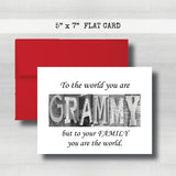Grammy Card - Happy Mother's Day Card~ Cards ~ Flat Cards