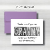 Grammy Card - Happy Mother's Day Card~ Cards ~ Flat Cards
