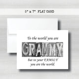 Grammy Card - Happy Mother's Day Card~ Cards ~ Flat Cards