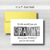 Grammy Card - Happy Mother's Day Card~ Cards ~ Flat Cards